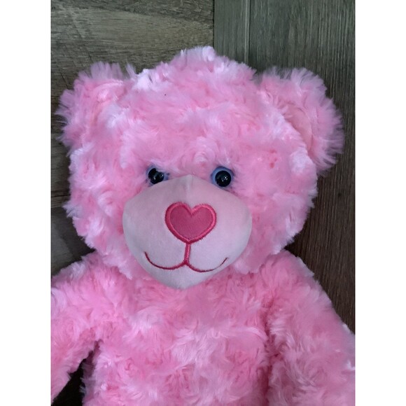 Pink Cuddles Teddy BAB Build a bear workshop. - Picture 1 of 11